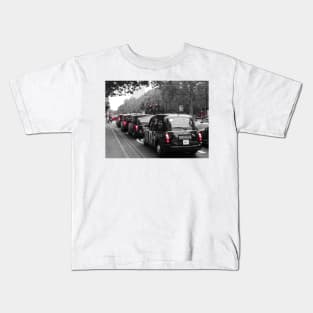 London Taxis - Black cabs Kids T-Shirt